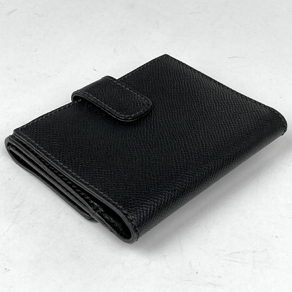 Chanel Cocomark Bifold Wallet CC Flap Leather Black - Picture 2 of 6